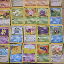 Vintage Pokemon Card Lot Mix Mostly 1999 Or 1998 90s Nintendo - Image 2