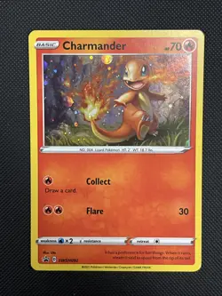 Charmander SWSH092 SWSH: Sword & Shield Promo Cards Holo - Image 1