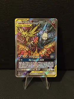 Moltres & Zapdos & Articuno GX Hidden Fates ETB SM210 Promo Pokemon Card - Image 1