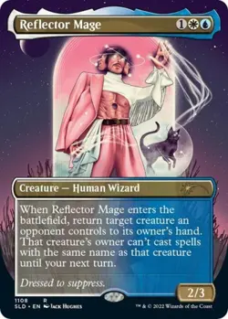 Reflector Mage (Borderless) -Foil Near Mint MTG Secret Lair - Image 1