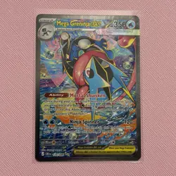 Mega Greninja EX Foil Card 116/086 - Image 1