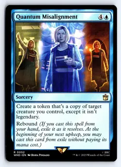 Quantum Misalignment 52 Universes Beyond: Doctor Who Magic: The Gathering NM - Image 1