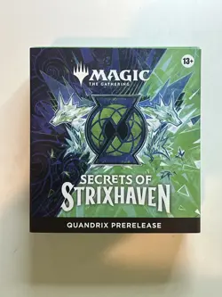 MTG QUANDRIX Secrets of Strixhaven - Prerelease Kit 6 Packs Magic the Gathering - Image 1