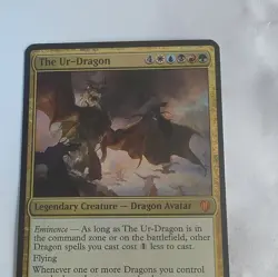 Magic: The Gathering The Ur-Dragon C17 Mythic Foil Oversized EN 2017 10/10 - Image 1