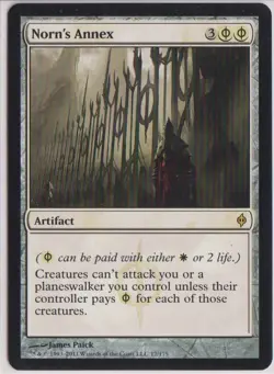 Mtg Norn's Annex New Phyrexia Regular MP - Image 1