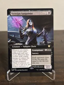 Stensian Sanguinist SOC R 0078 | Extended Art | MTG Secrets of Strixhaven | NM - Image 1