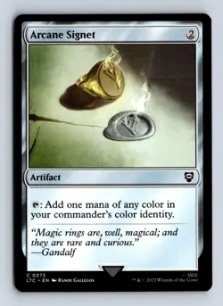Arcane Signet C Commander: The Lord of the Rings: Tales of Middle-earth - Image 1