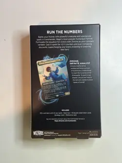 MTG Quandrix Unlimited Commander Deck - Secrets of Strixhaven Magic Deck SEALED - Image 2