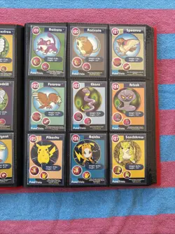 1999 Original 151 Complete Burger King PokeTrivia Pokemon Master Set - Sleeved - Image 3