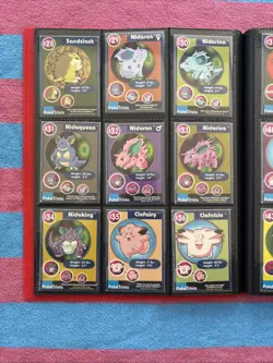 1999 Original 151 Complete Burger King PokeTrivia Pokemon Master Set - Sleeved - Image 4