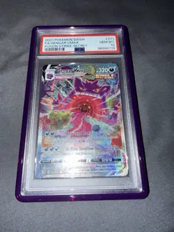 Pokemon Gengar VMAX 271/264 Fusion Strike Secret Rare Alt Art Holo PSA 10 +GUARD - Image 1
