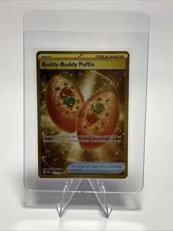 Buddy-Buddy Poffin 223/167 Gold Pokemon Twilight Masquerade NM/M - Image 2