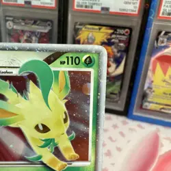 The Pokemon Company Leafeon LV.X 99/100 Majestic Dawn Ultra Rare Holo ENG 110HP - Image 4