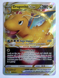 Pokemon TCG Dragonite VSTAR 050/078 Pokemon GO Holo - Image 1