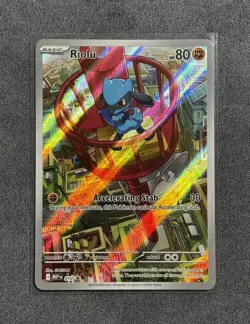 Riolu 010 Black Star Promo Mega Evolution ETB Pokemon TCG English Me01 - Image 1