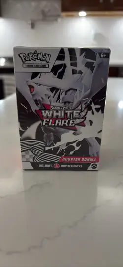 pokemon scarlet violet white flare booster bundle, brand new - Image 1