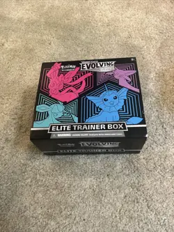 Pokemon TCG Evolving Skies Etb EMPTY Box with accessories - Image 1