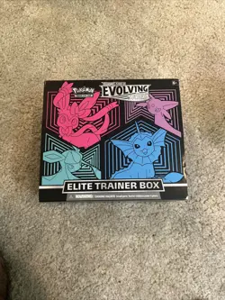 Pokemon TCG Evolving Skies Etb EMPTY Box with accessories - Image 2