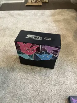 Pokemon TCG Evolving Skies Etb EMPTY Box with accessories - Image 3