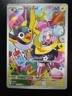 Ionos Wattrel 231/217 - Ascended Heroes Illustration Rare Holo Pokemon Card NM - Image 1