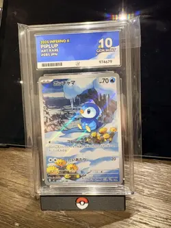 Pokemon TCG Piplup Inferno x Series 085/080 - ACE 10 - Image 1
