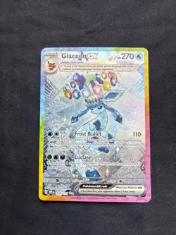 Pokemon TCG Glaceon ex SV Prismatic Evolutions 150/131 Holo Rare 270 HP - Image 1