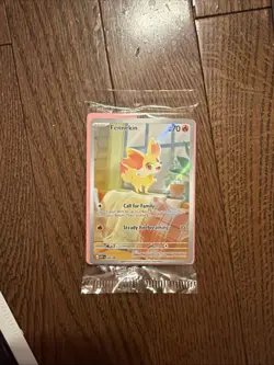 Pokemon Fennekin 080 - Black Star PROMO Sealed Chaos Rising ETB - Image 1