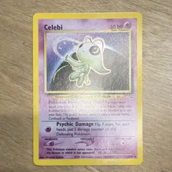 Pokemon Celebi Neo Revelation Holo Rare 3/64 50 HP Basic 2000 Mint / Never used - Image 1