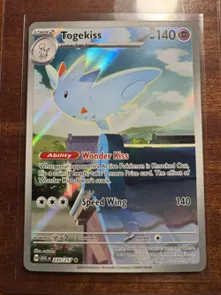 Pokemon TCG Togekiss 235/217 IR - Ascended Heroes - NM - Image 1