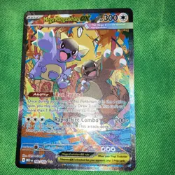 2025 Pokemon Mega Evolution Kangaskhan ex Special Illustration Rare #182/132 - Image 1