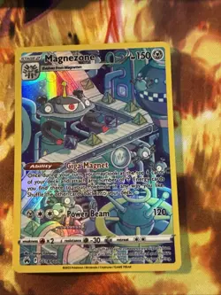 Pokemon TCG Magnezone GG18/GG70 Crown Zenith Galarian Gallery Ultra Rare Holo - Image 1