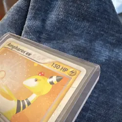 Pokemon TCG Ampharos ex 89/97 EX Dragon Holo Rare Lightning 150 HP 2003 English - Image 3