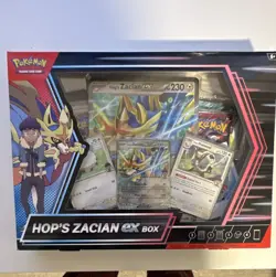 Pokemon TCG Hop's Zacian ex Box 2023 English Promo Oversize 1 Box TPCi - Image 1