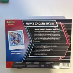 Pokemon TCG Hop's Zacian ex Box 2023 English Promo Oversize 1 Box TPCi - Image 2