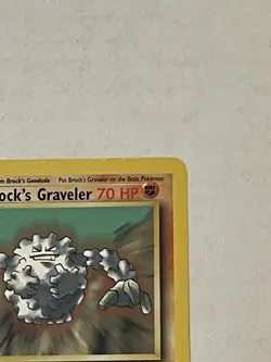 VTG Pokemon TCG Brock's Graveler 1st Edition 40/132 Gym Heroes Non-Holo WOTC - Image 5