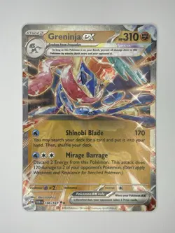 Greninja Ex #106 Pokemon Twilight Masquerade - Image 1