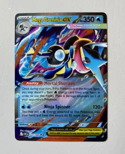 Pokemon TCG - ME: Chaos Rising - Mega Greninja Ex 022/086 - NM - Image 1