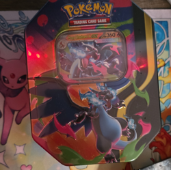 Pokemon Mega Charizard X EX Tin Box English 2026 Promo Booster Packs Sealed - Image 1