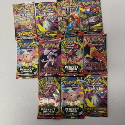 Pokemon Mega Evolution Packs Mixed Lot x11 - Image 1