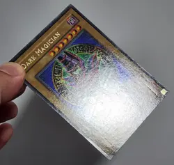 Dark Magician LOB 1st Ed Moderate Play Glossy MP 005 Yugioh 2002 - Image 4