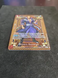 Silvers Rayleigh OP09-005 SP A Fist of Divine Speed OP-11 SR One Piece TCG - Image 2