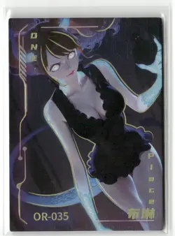 BRYNN OR OR-035 Holographic One Piece Collectible Anime Card - Image 1