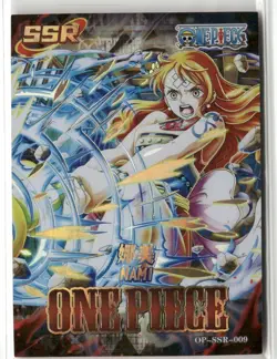 NAMI SSR OP-SSR-009 GRAND LINE 1997 ONE PIECE Anime Collectible Card - Image 1