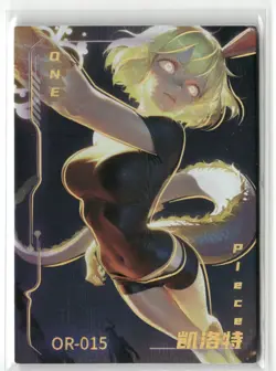 CARROT OR OR-015 Holographic One Piece Collectible Anime Card - Image 1