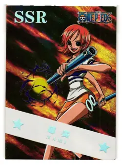 Nami SSR SSR-002 One Piece Anime Trading Card TCG - Image 1