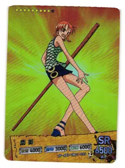 Nami SR OP-ABT-TM01-035 Alabasta One Piece Anime TCG CCG Anime Card - Image 1