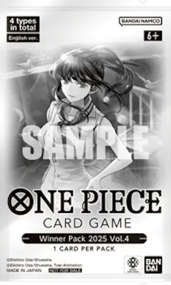 One Piece TCG Winner Pack 2025 Vol 4 SEALED - Image 1