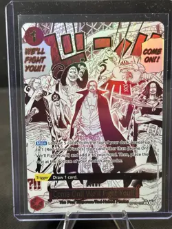 “One Piece” Come On!! We'll Fight You!! (Alt. Art) OP09-020 - Image 1