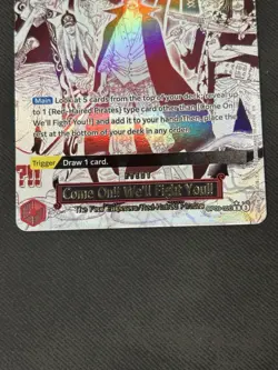 “One Piece” Come On!! We'll Fight You!! (Alt. Art) OP09-020 - Image 5