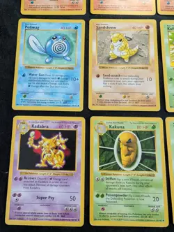 Pokemon TCG Base Set Shadowless 18-Card Lot WOTC English - Image 3